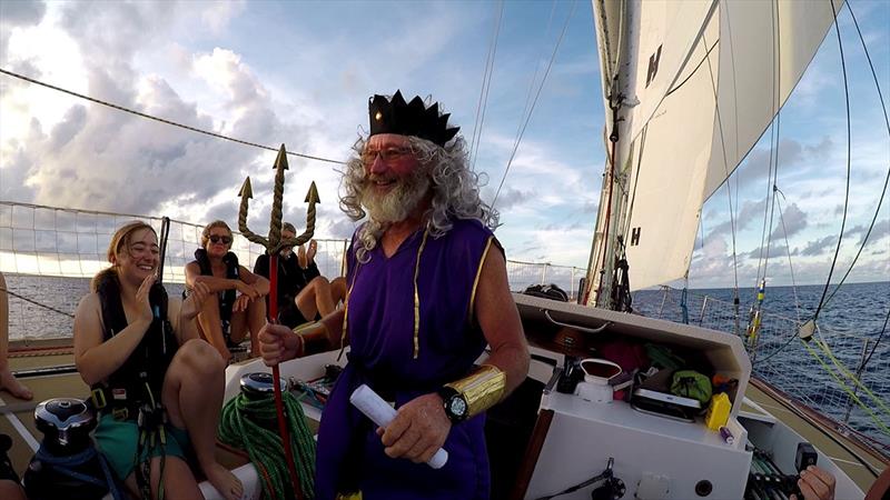 Equatorial crossing ceremony - Clipper Round the World Race - photo © Clipper Race