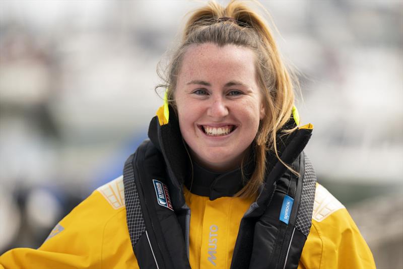 Laura Hampton - Clipper Round the World Race photo copyright imagecomms taken at  and featuring the Clipper 70 class