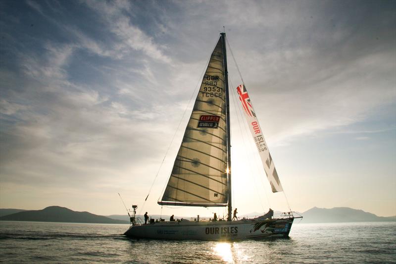 Our Isles and Oceans delivered sailing programmes on board the Clipper 68 yachts in Scotland - photo © Clipper Ventures
