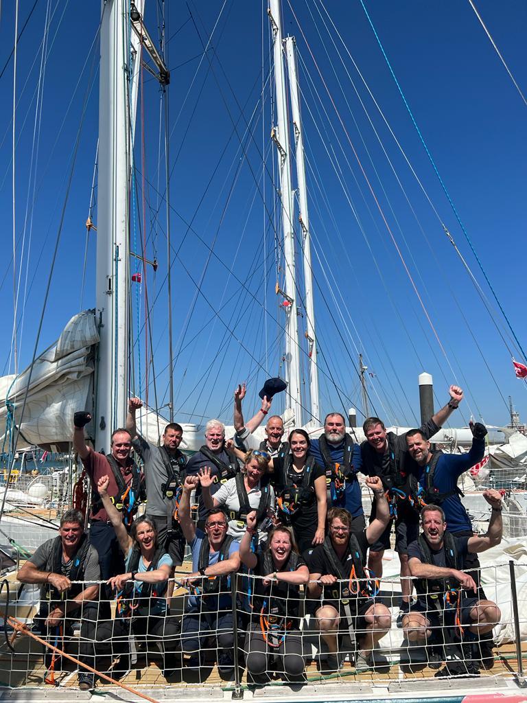 Quick team photo before departing - Clipper Race Level 4 Training Courses - photo © Clipper Race