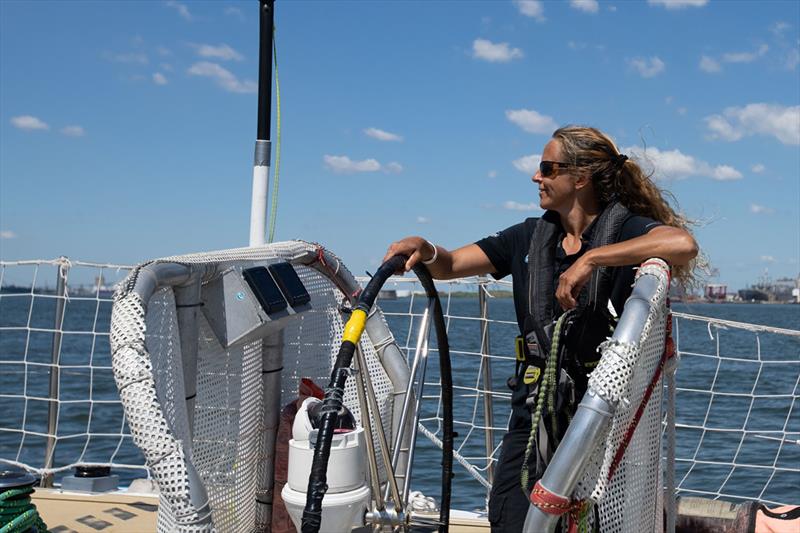 Ineke on the Clipper 2019-20 edition - photo © Clipper Race