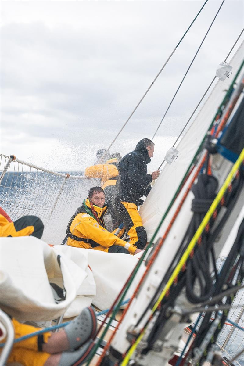 Clipper Round the World Yacht Race - Conditions on Race 1 photo copyright Clipper Race taken at  and featuring the Clipper 70 class