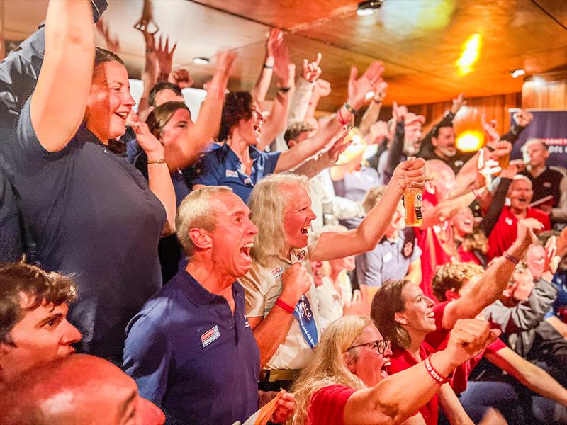 Happy faces at the Punta del Este prizegiving - Race 2: Hundred Years Cup - photo © Clipper Race