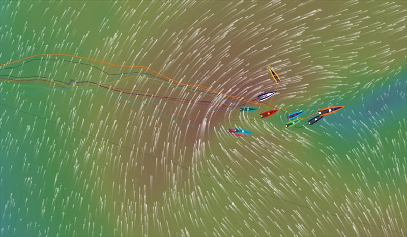 Race View action on Day 5 - Clipper Round the World Race - photo © Clipper Race