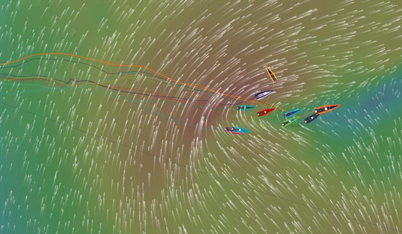 Race View action on Day 5 - Clipper Round the World Race - photo © Clipper Race