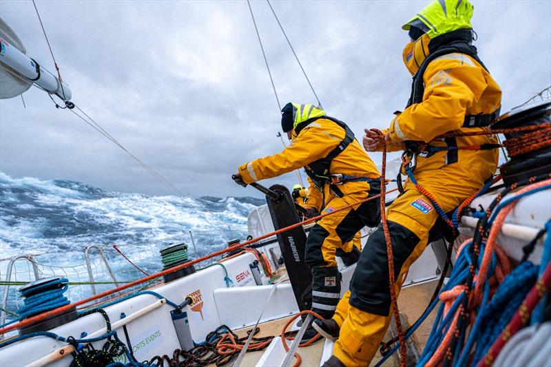 Clipper Race Crew on the recent race into Cape Town - photo © Clipper Race