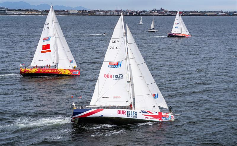 Leg 3, Race 4 - Start of the Clipper Round The World Race - photo © Brian Carlin / 16 Degrees South