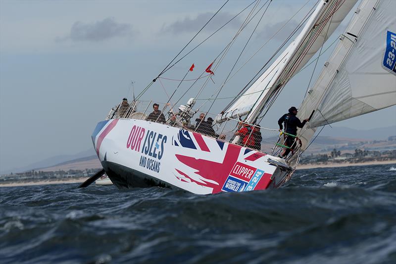 Our Isles and Oceans on the water for Race Start - Race 4: Clipper Round The World Race - photo © Clipper Race