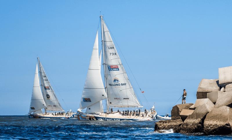 Clipper Race fleet - photo © Clipper Race