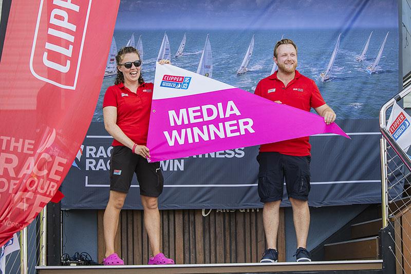 Media Winners Our Isles and Oceans - Clipper Race 6 photo copyright Brooke Miles Photography taken at  and featuring the Clipper 70 class