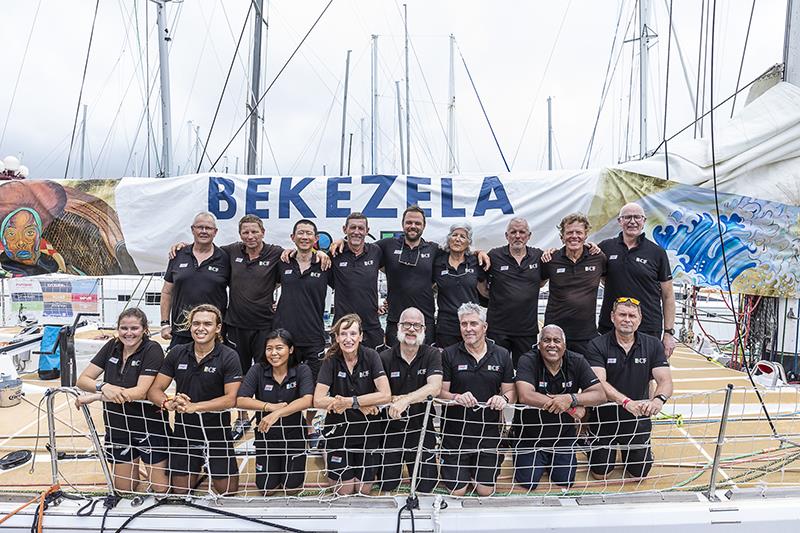 Bekezela team in Airlie Beach - Clipper Round the World Race photo copyright Brooke Miles Photography taken at  and featuring the Clipper 70 class