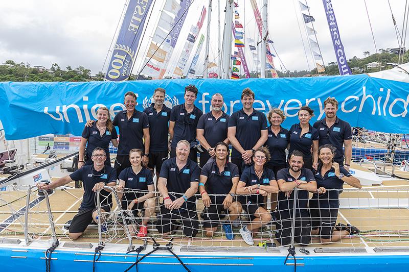 UNICEF team in Airlie Beach - Clipper Round the World Race photo copyright Brooke Miles Photography taken at  and featuring the Clipper 70 class