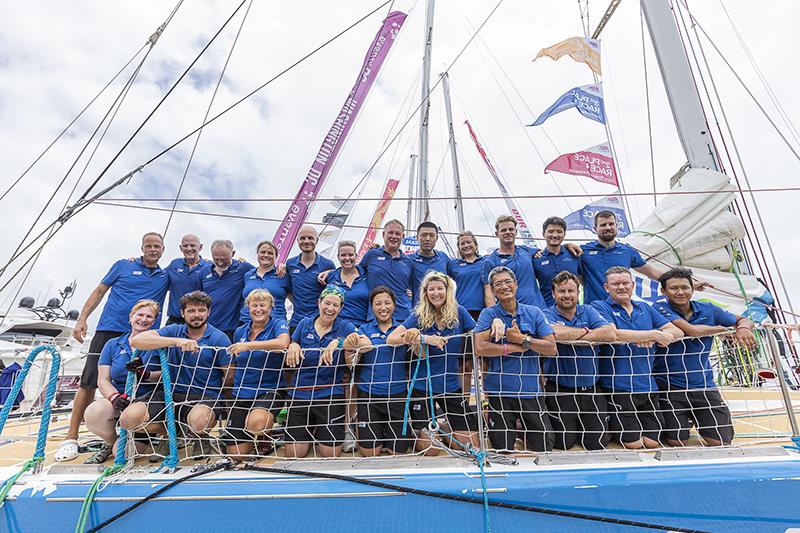 Zhuhai team in Airlie Beach - Clipper Round the World Race photo copyright Brooke Miles Photography taken at  and featuring the Clipper 70 class