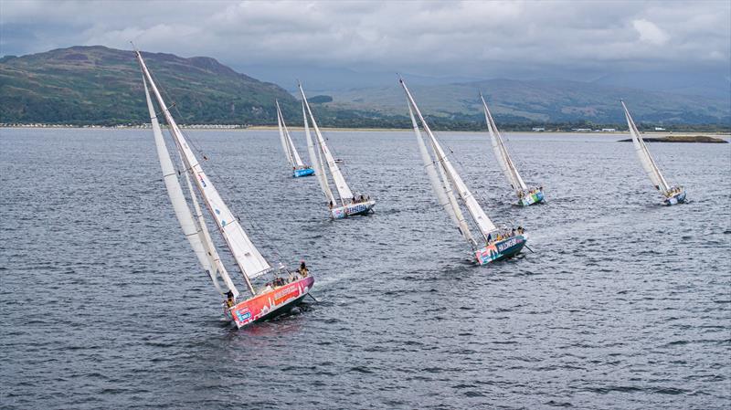 Clipper Round the World Yacht Race 2023-24 Oban photo copyright Clipper Race taken at  and featuring the Clipper 70 class