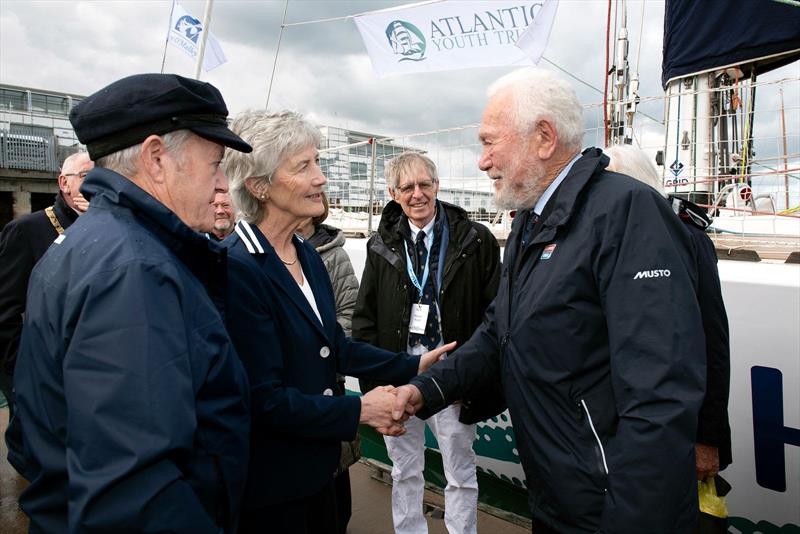 Clipper Ventures Chairman Sir Robin Knox-Johnston attends the launch event for Spirit of Shackleton - photo © Clipper Ventures