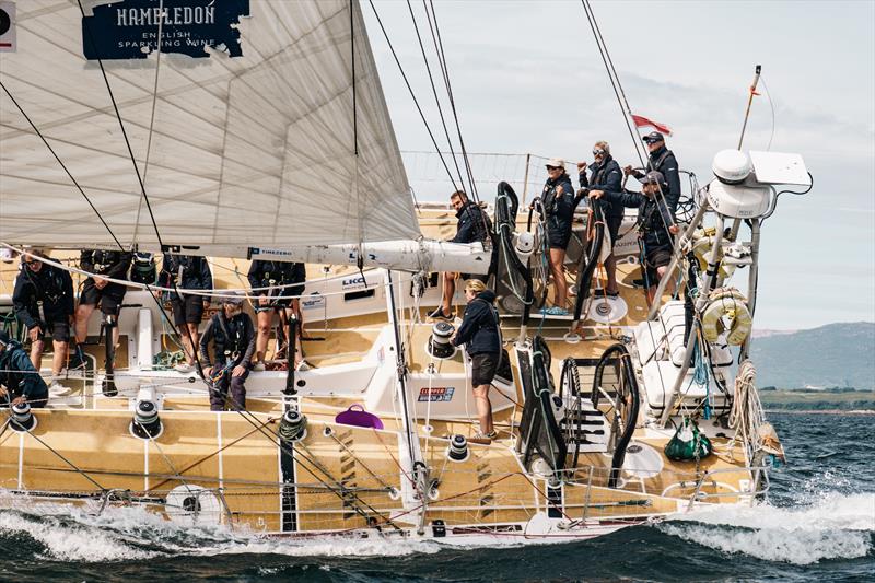 The Clipper Race fleet departs from Oban, Scotland - photo © Clipper Ventures