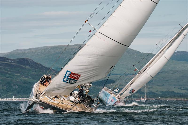 Teams Scotland and Washington, DC start racing home to Portsmouth as the Clipper Race fleet departs from Oban, Scotland - photo © Clipper Ventures