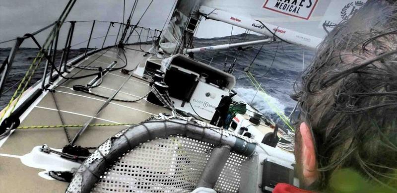 Big waves during Race 2 of the Clipper Round the World Yacht Race 2015-16 photo copyright Clipper Ventures taken at  and featuring the Clipper Ventures class