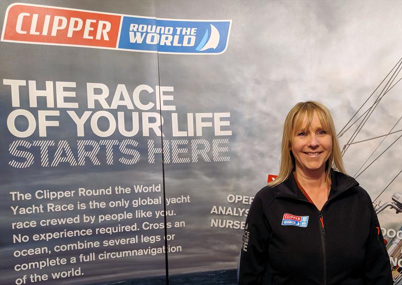 Jacqui Davies on the Clipper Race 2019/20 Crew Allocation Day - photo © Mark Jardine