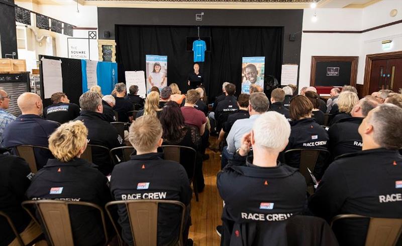 Team Unicef making plans for the upcoming circumnavigation photo copyright Morgan Kasmarik taken at  and featuring the Clipper Ventures class