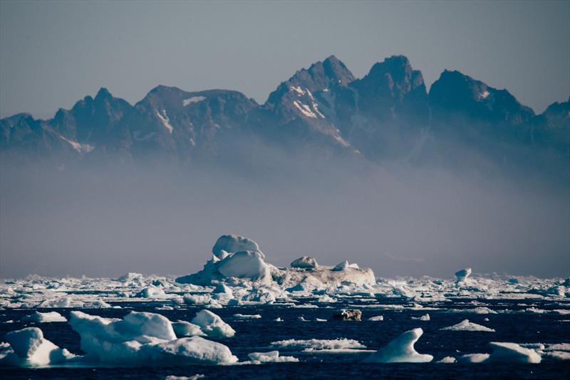 Incredible arctic vistas on the 2022 SKIRR Adventures expedition - photo © Clipper Ventures