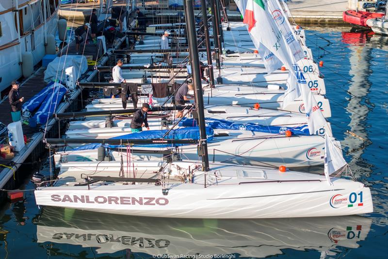 Nations Trophy 2025 in Saint-Tropez photo copyright ClubSwan Racing / Studio Borlenghi taken at Société Nautique de Saint-Tropez and featuring the ClubSwan 28 class