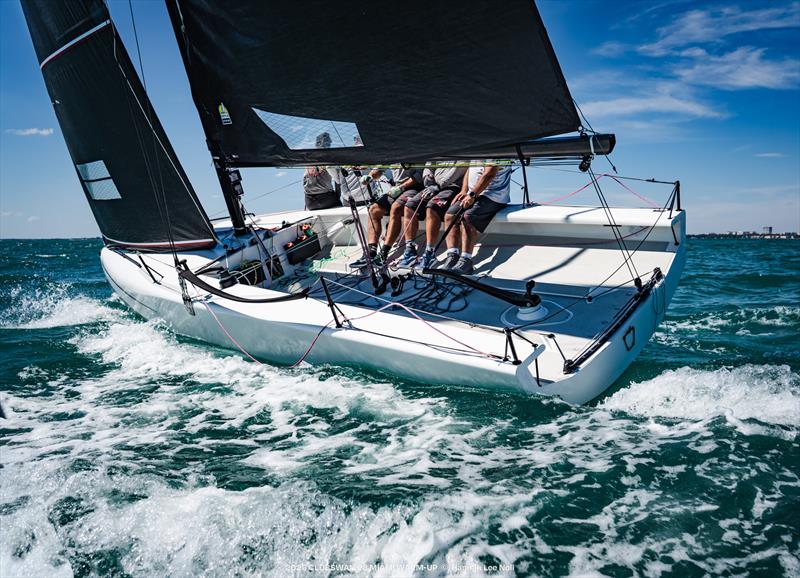 2026 Clubswan 28 Miami warm-up photo copyright Hannah Lee Noll taken at  and featuring the ClubSwan 28 class