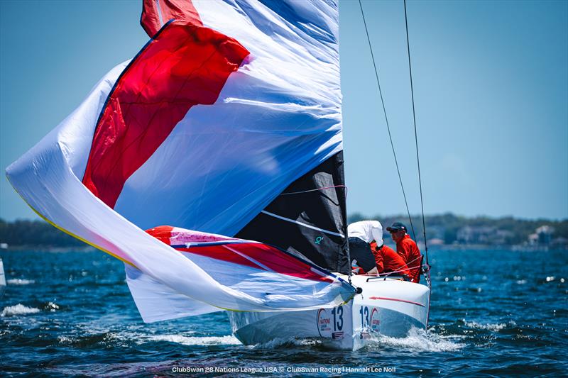 ClubSwan 28 Nations League USA | Pensacola Cup photo copyright Hannah Lee Noll taken at Pensacola Yacht Club and featuring the ClubSwan 28 class