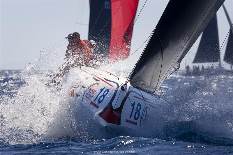 Swan Bonifacio Challenge photo copyright Studio Borlenghi taken at Yacht Club de Bonifacio and featuring the ClubSwan 28 class