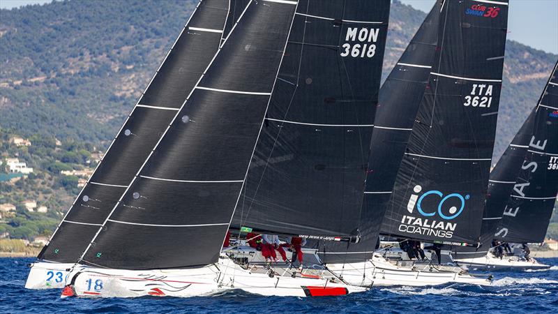 2021 Swan OD World Championship - Day 2 photo copyright ClubSwan Racing - Studio Borlenghi taken at Société Nautique de Saint-Tropez and featuring the ClubSwan 36 class