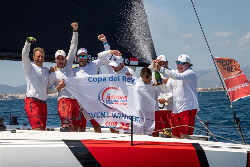 G Spot, winner in ClubSwan 36 - 40th Copa del Rey MAPFRE photo copyright SwanClub / Studio Borlenghi taken at Real Club Náutico de Palma and featuring the ClubSwan 36 class