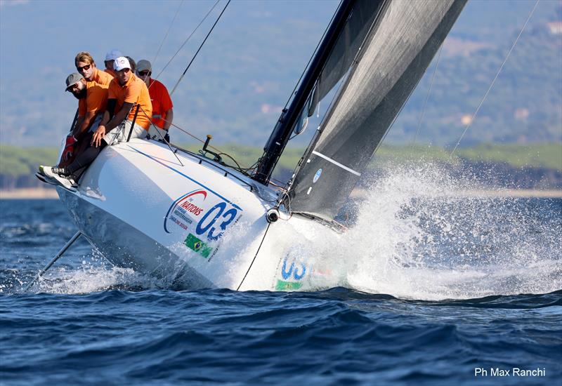 Swan OD Worlds in Scarlino, Italy Practice Race photo copyright Max Ranchi / www.maxranchi.com taken at Yacht Club Isole di Toscana and featuring the ClubSwan 36 class