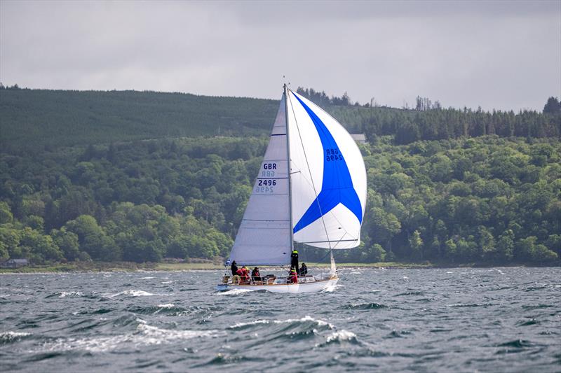 Valhalla - Jura Scottish Series 2025 day 3 photo copyright Patrick Condy / PKC Media taken at Clyde Cruising Club and featuring the ClubSwan 36 class