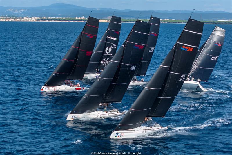 Swan Tuscany Challenge 2025 photo copyright ClubSwan Racing / Studio Borlenghi taken at  and featuring the ClubSwan 36 class