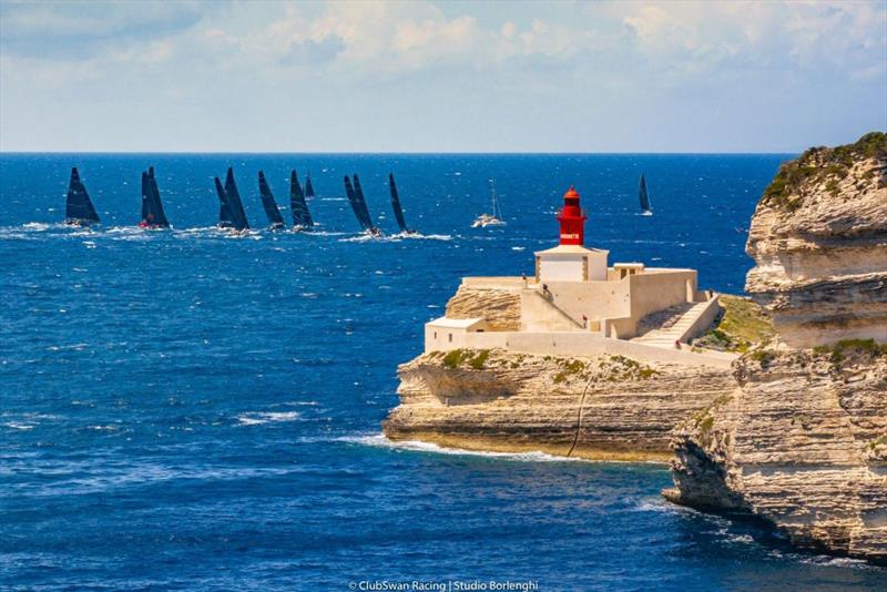 ClubSwan Racing off Bonifacio, France photo copyright ClubSwan Racing / Studio Borlenghi taken at  and featuring the ClubSwan 36 class