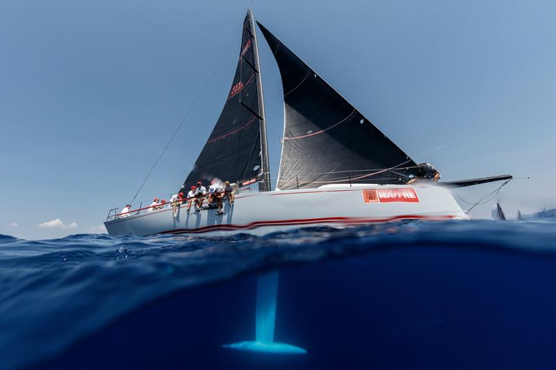 'Earlybird', winner of ClubSwan 50 at the 37th Copa del Rey MAPFRE in Palma photo copyright Nico Martinez / Copa del Rey MAPFRE taken at Real Club Náutico de Palma and featuring the ClubSwan 50 class