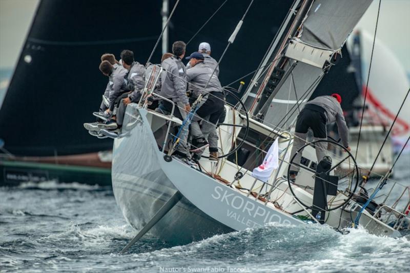 ORC division at Rolex Giraglia photo copyright Fabio Taccola / Nautor's Swan taken at Yacht Club Italiano and featuring the ClubSwan 50 class