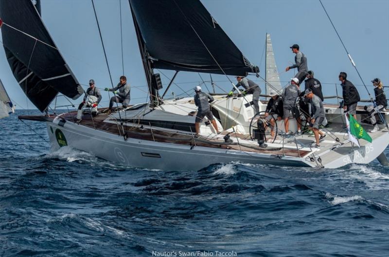 ORC division at Rolex Giraglia photo copyright Fabio Taccola / Nautor's Swan taken at Yacht Club Italiano and featuring the ClubSwan 50 class