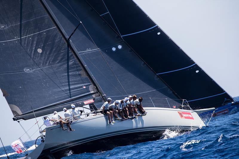 Niramo, ClubSwan 50, on day 3 of the 37th Copa del Rey MAPFRE in Palma photo copyright María Muiña / Copa del Rey MAPFRE taken at Real Club Náutico de Palma and featuring the ClubSwan 50 class