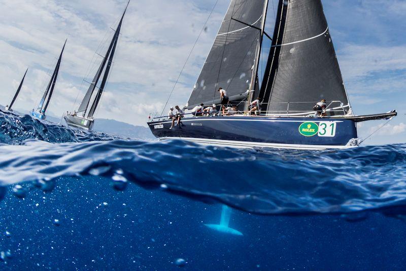 2018 Rolex Swan Cup photo copyright Carlo Borlenghi taken at Yacht Club Costa Smeralda and featuring the ClubSwan 50 class