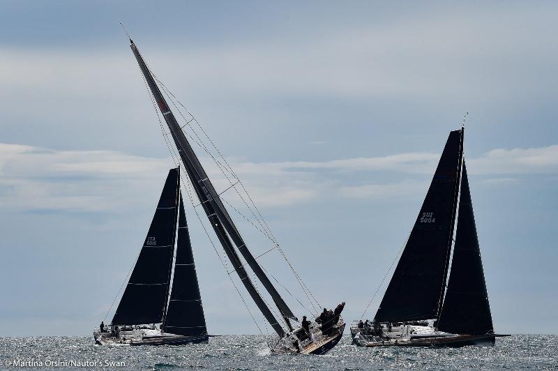 The Nations Trophy Mediterranean League photo copyright Martina Orsini taken at Club Nautico Scarlino and featuring the ClubSwan 50 class