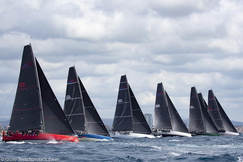 The Nations Trophy Mediterranean League 2019 photo copyright Giulio Testa taken at Club Nautico Scarlino and featuring the ClubSwan 50 class