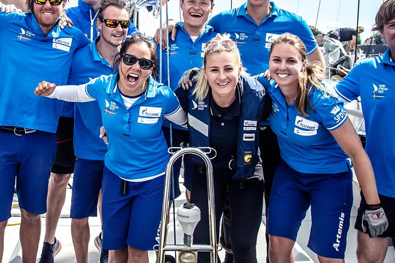 Swedish sailor and ice hockey player Josefine Holmgren photo copyright NSR / Andrey Sheremete taken at  and featuring the ClubSwan 50 class