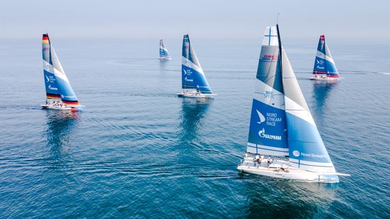 The boats leaving Copenhagen to Stockholm photo copyright Nord Stream Race / Marina Semenova taken at Kieler Yacht Club and featuring the ClubSwan 50 class