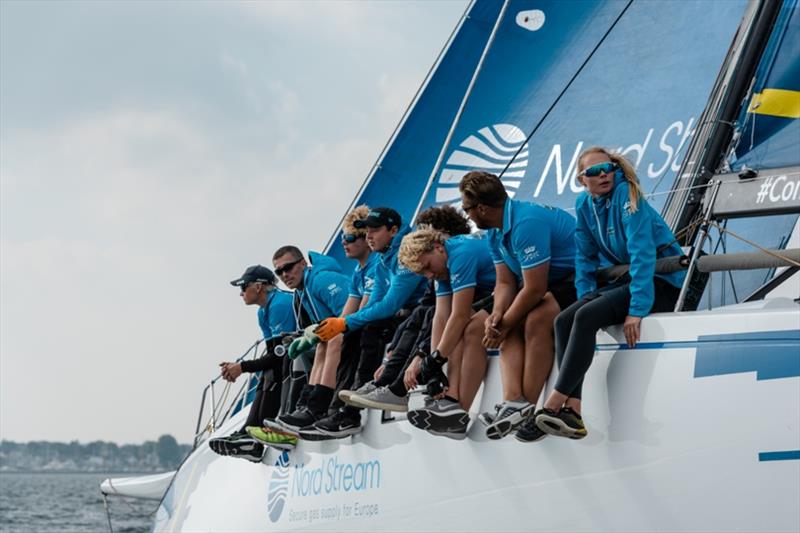 The Swedes from Kungliga Svenska Segelsällskapet heading home towards Stockholm photo copyright Nord Stream Race / Marina Semenova taken at Kieler Yacht Club and featuring the ClubSwan 50 class