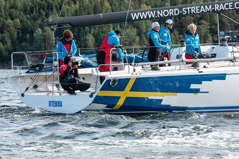 The hole in the Swedish hull - Nord Stream Race - photo © Nord Stream Race / Marina Semenova