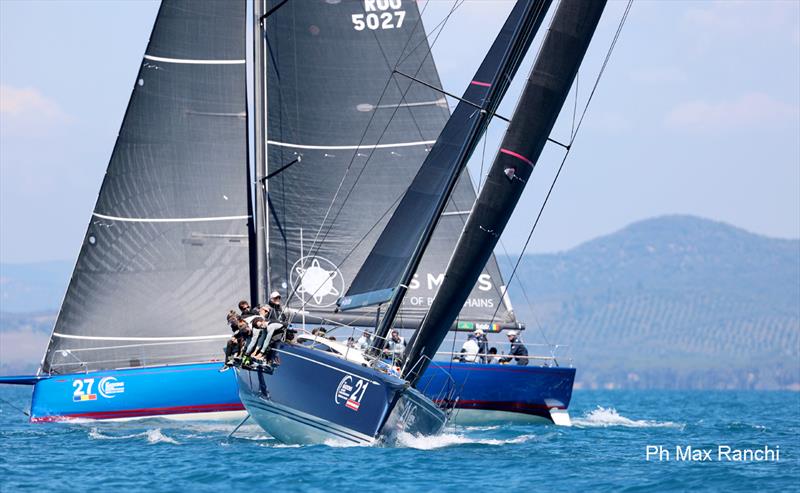 Swan Tuscany Challenge 2022 races 1 & 2 photo copyright Max Ranchi / www.maxranchi.com taken at Yacht Club Isole di Toscana and featuring the ClubSwan 50 class