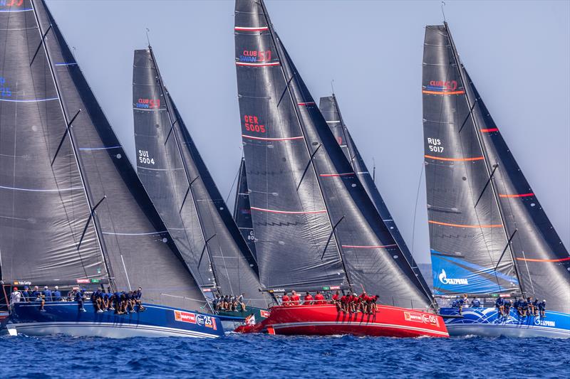 Copa del Rey MAPFRE: ClubSwan 50 fleet photo copyright Nico Martimez / Martinez Studio taken at Real Club Náutico de Palma and featuring the ClubSwan 50 class