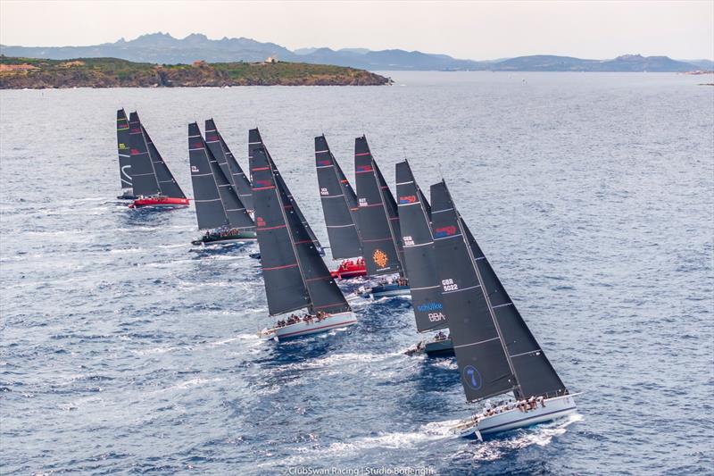 2025 Swan One Design Worlds photo copyright ClubSwan Racing / Studio Borlenghi taken at Yacht Club Costa Smeralda and featuring the ClubSwan 50 class