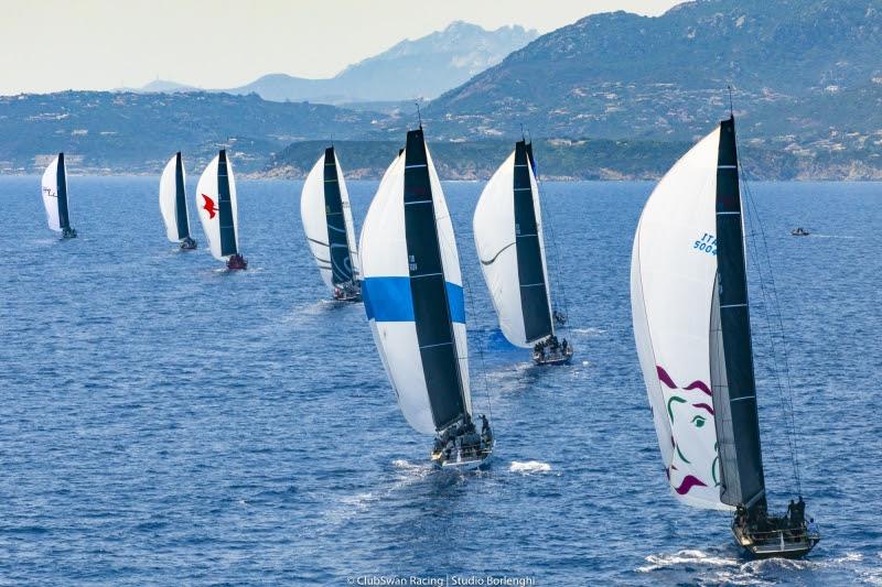 2025 The Nations League, Swan One Design Worlds photo copyright ClubSwan Racing / Studio Borlenghi taken at Yacht Club Costa Smeralda and featuring the ClubSwan 50 class
